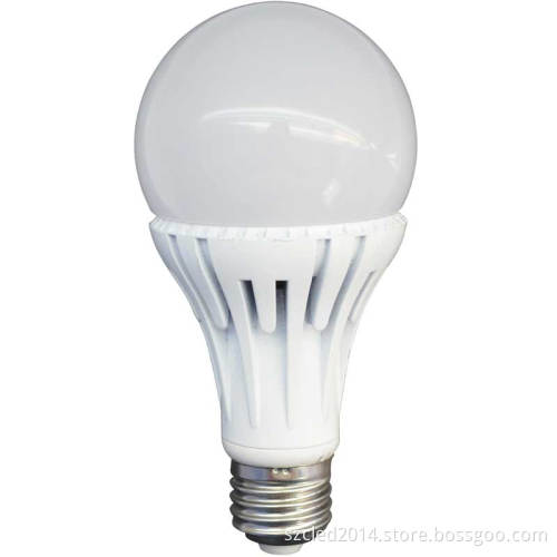 9W Plastic&Aluminium E27 LED Bulb